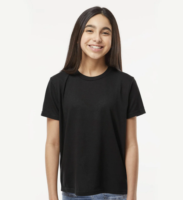 Playera Niño Unisex Mezcla 65% Poliéster 35% Algodón